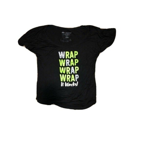 It Works Global Wrap Wrap Wrap Wrap Tee Shirt - Picture 6 of 7